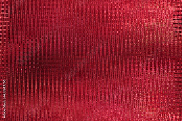 Obraz Fabric Texture. Textile Pattern Background. Canvas red