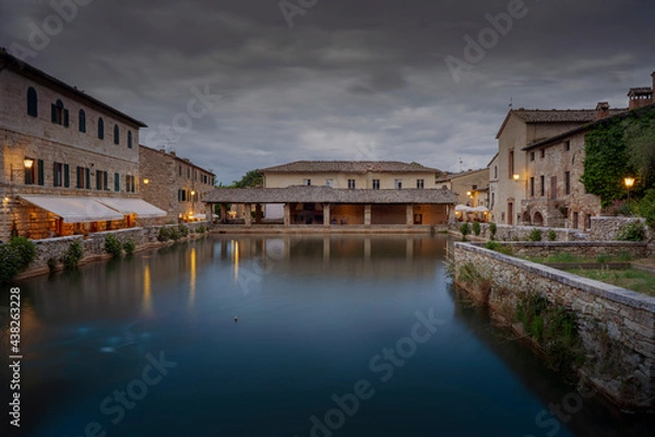 Fototapeta Bagno Vignoni