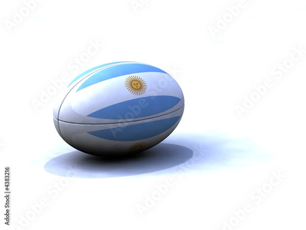 Fototapeta Ballon Rugby Argentine