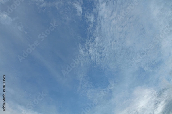 Obraz cumulus cloudy sky rainy day