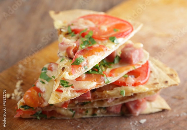 Fototapeta Tortilla pizza