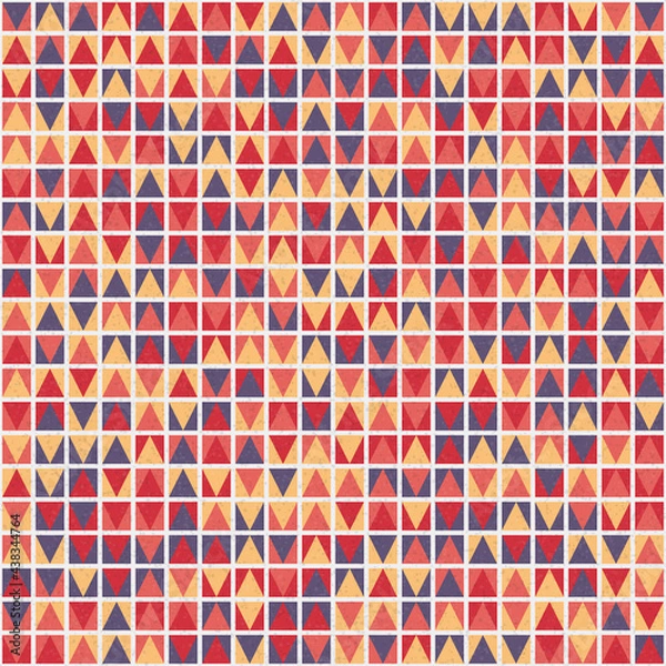 Fototapeta Abstract Geometric Pattern generative computational art illustration