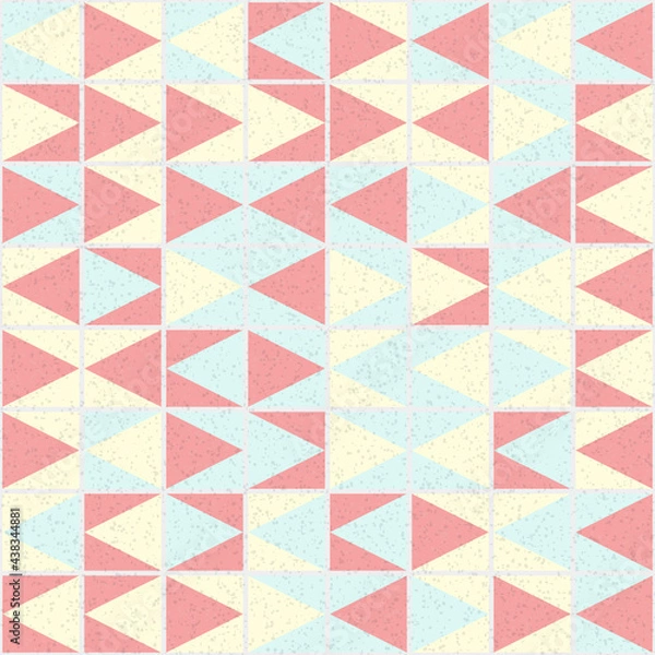 Fototapeta Abstract Geometric Pattern generative computational art illustration