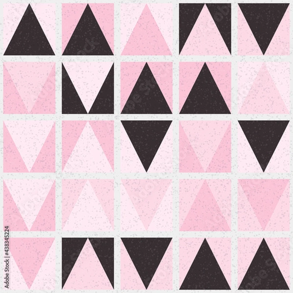 Fototapeta Abstract Geometric Pattern generative computational art illustration
