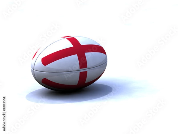 Fototapeta Ballon Rugby Angleterre