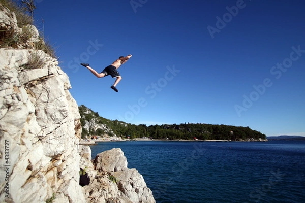 Fototapeta Taking A Risk