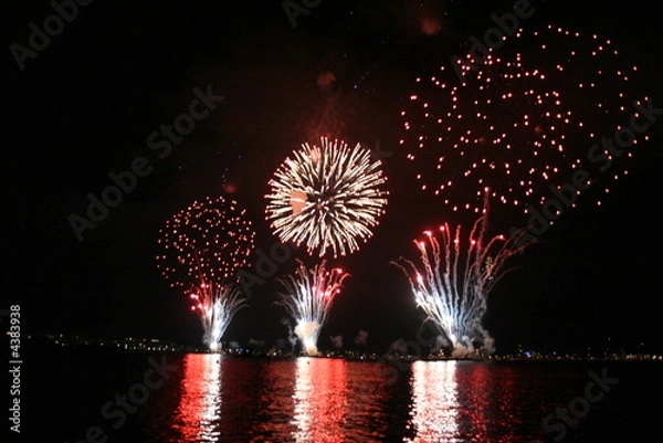 Fototapeta feu d'artifice