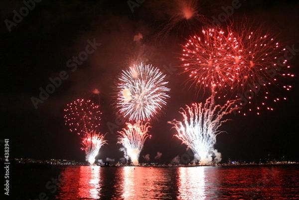 Fototapeta feu d'artifice