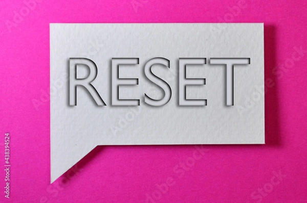 Fototapeta The type Of Rest Word