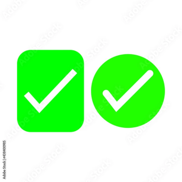 Obraz check mark button