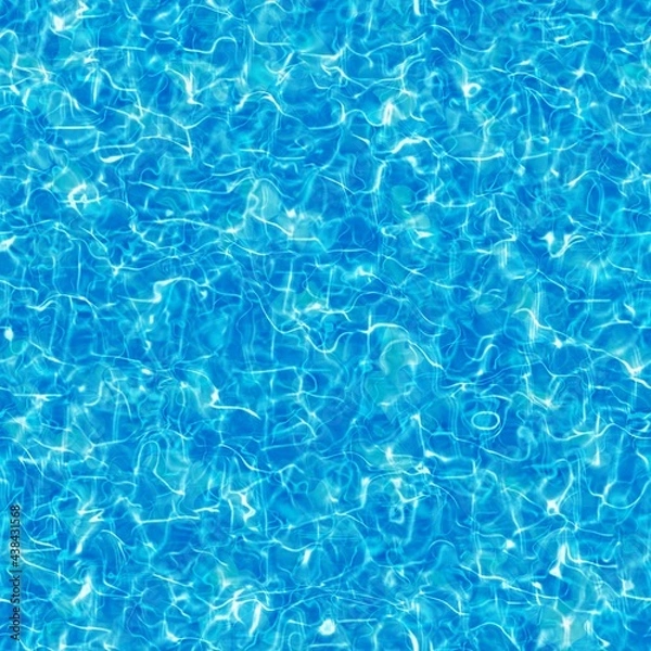 Fototapeta 水面のシームレスCGテクスチャ素材	
