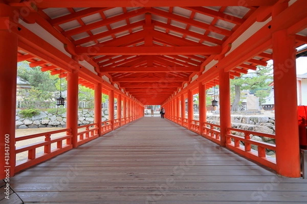 Fototapeta 厳島神社　広島　日本