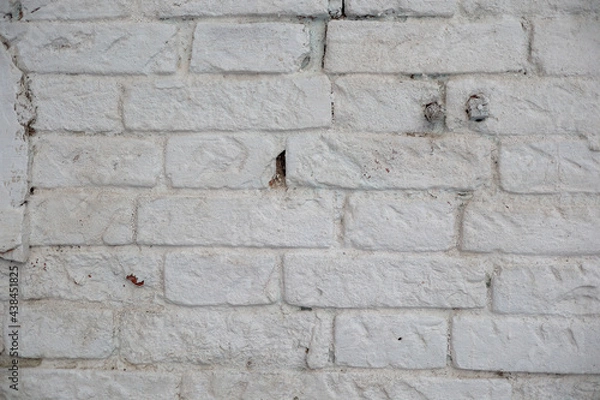 Obraz white brick wall