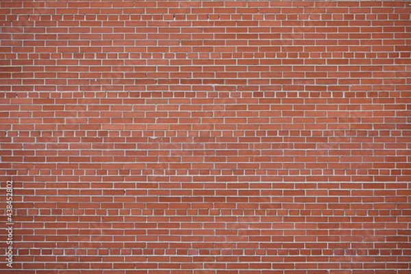 Obraz red brick wall background