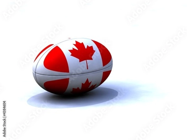 Fototapeta Ballon Rugby Canada