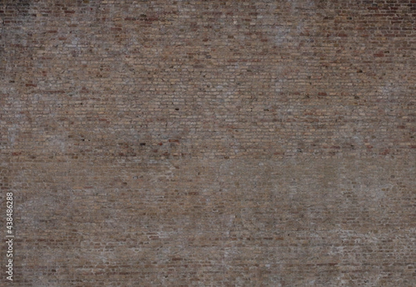 Obraz Brickwork. Yellow brick wall texture. 