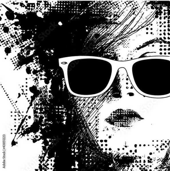 Obraz Women in sunglasses