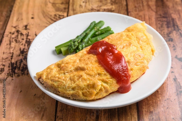 Obraz 玉子料理　オムレツ