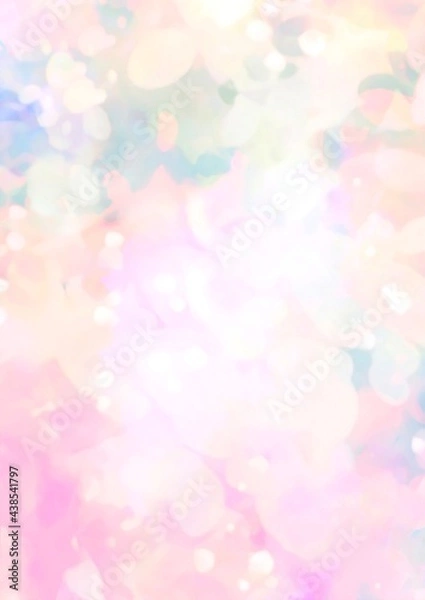 Obraz パステルなキラキラテクスチャ背景