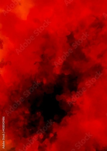 Obraz 暗闇に血が飛び散る幻想的なテクスチャ背景