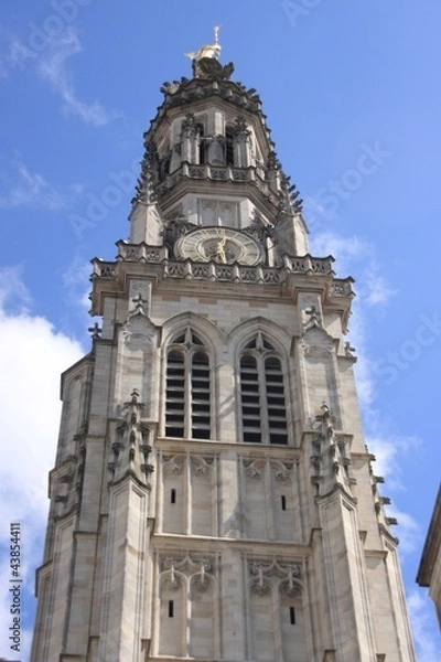 Obraz la tour du beffroi d'Arras