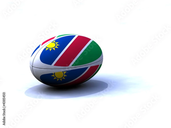 Fototapeta Ballon Rugby Namibie