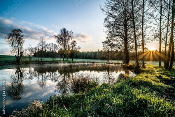 Obraz Sunrise - Highland