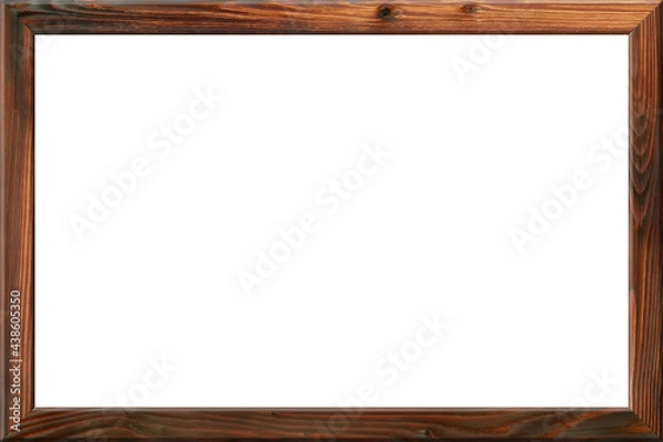 Obraz 額縁 フレーム 枠 木目と節が調和した美しい額縁