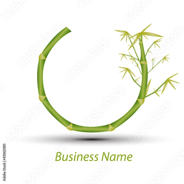 Obraz logo bamboo