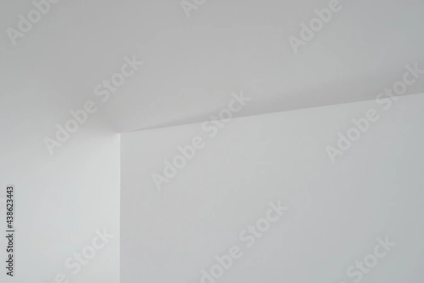 Fototapeta Abstract white square background
