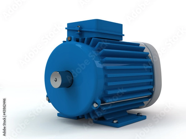Obraz three-phase asynchronous electric motor