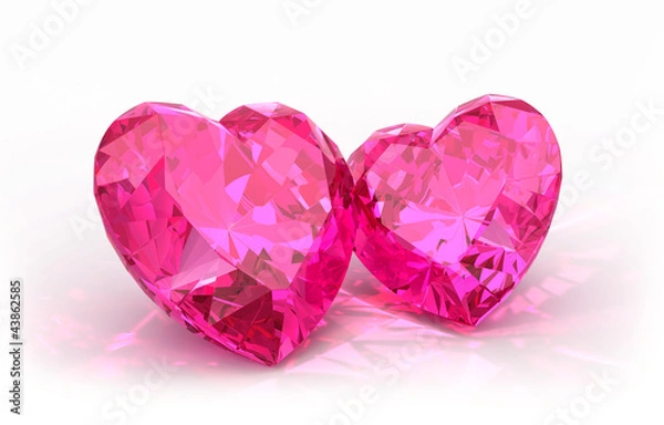 Obraz Diamond hearts