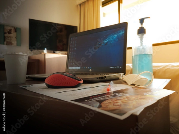 Fototapeta Work from home