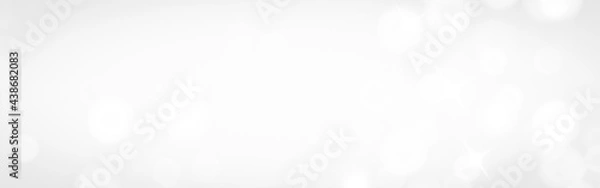 Fototapeta white background with bokeh