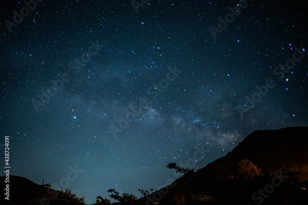 Obraz 仁田峠で見る天の川