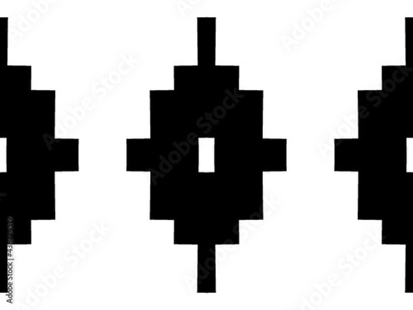 Fototapeta pixel cursor illustration