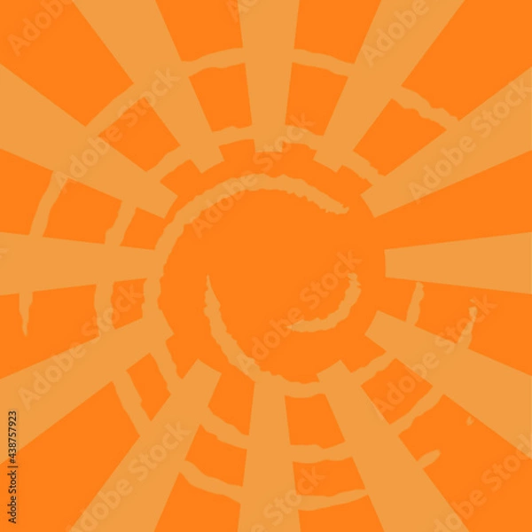 Obraz vector yellow background with circle tag label  illustration