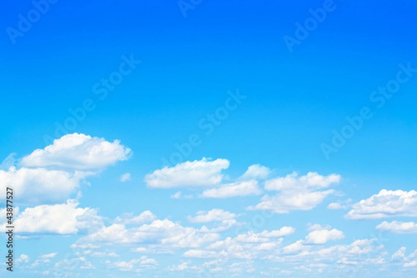 Obraz beautiful clouds in blue sky