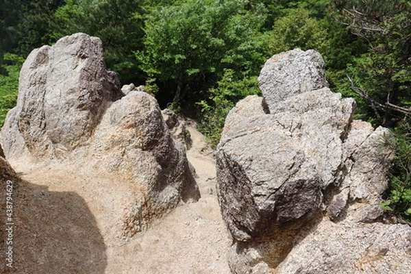 Obraz 日本の各地にある様々な石