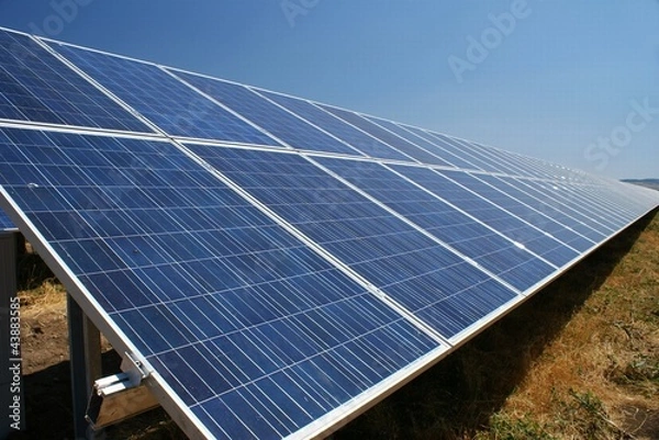 Obraz Photovoltaic farm