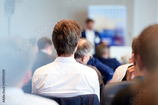 Obraz seminar detail with bokeh effect