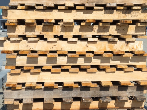 Fototapeta wooden pallets