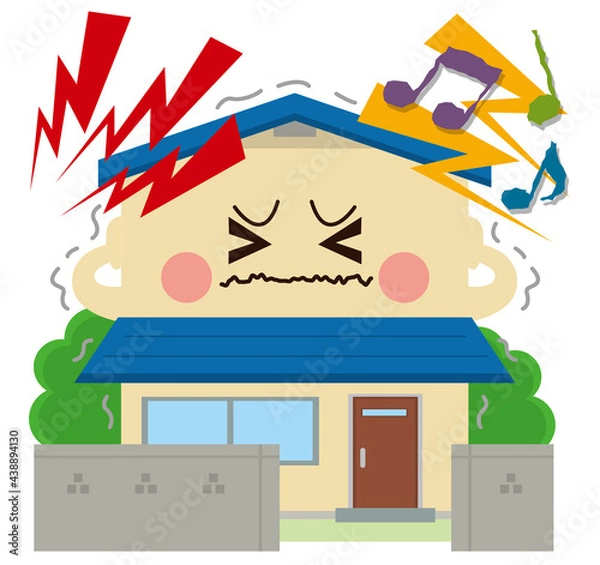 Obraz 住宅　騒音トラブル