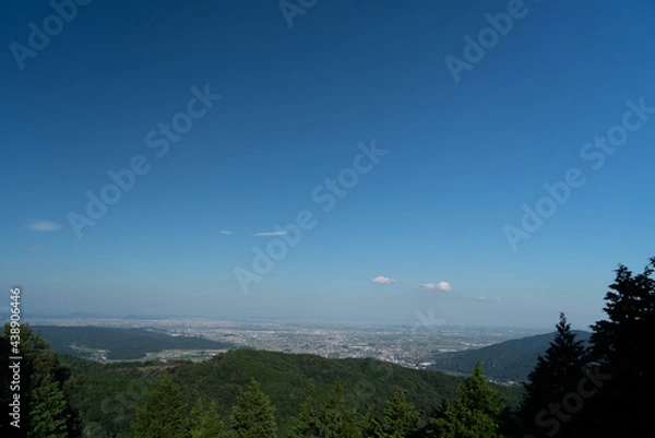 Obraz 池田山より名古屋を望む