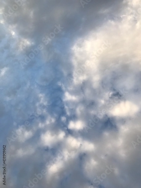 Fototapeta blue sky with clouds