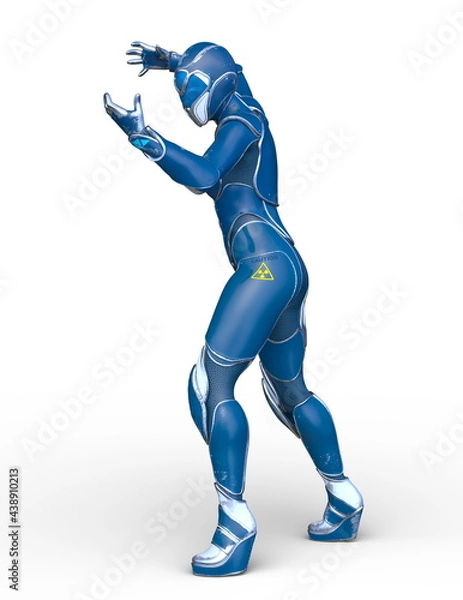 Fototapeta サイバーウーマン