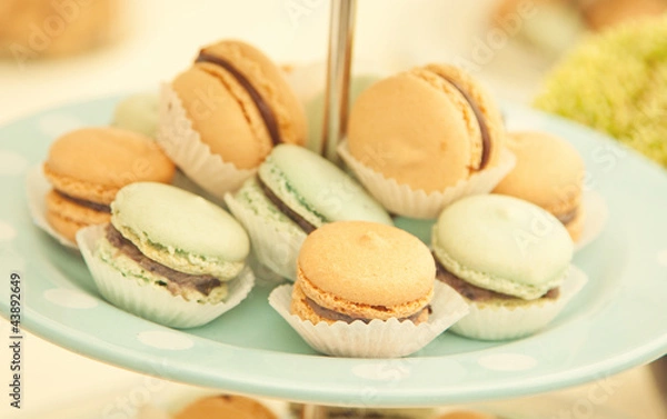 Fototapeta macarons