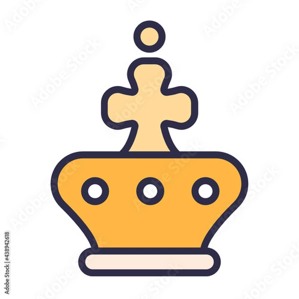 Fototapeta King Chess Crown 