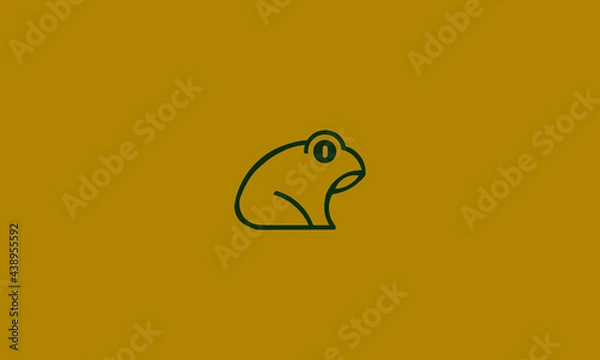 Obraz Frog Logo Design Vector Symbol Toad