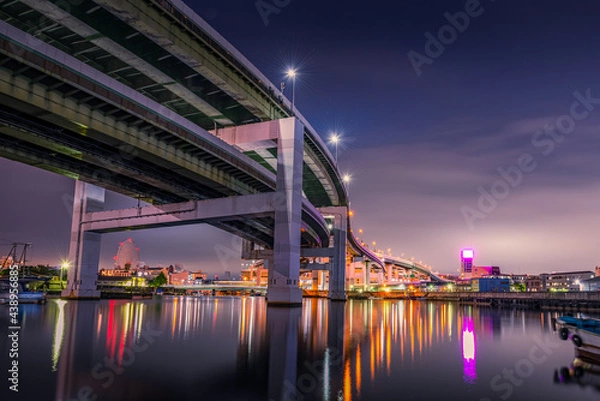 Fototapeta 天保山運河